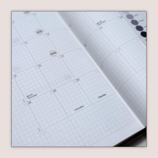 Small Sick Day stickers | Transparent matte, premium matte white, washi stickers | Hobonichi, Stalogy, Common planner, Bullet journal