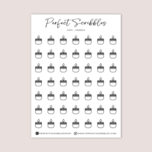 CANDLE Planner Icon Stickers