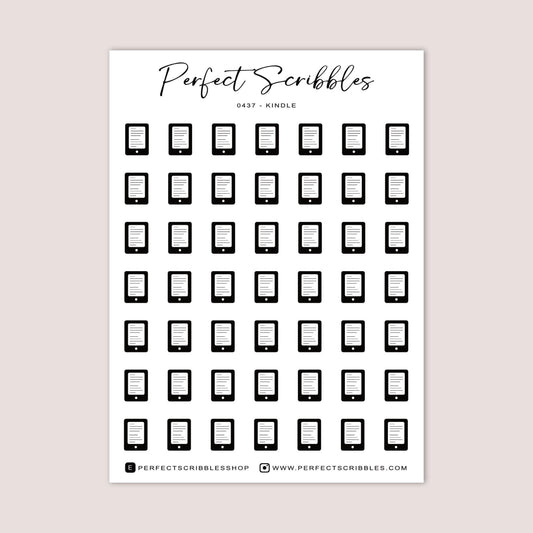 KINDLE Planning and Journaling Icon Stickers