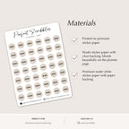 WORK Dot Stickers – Planner & Shift Schedule Markers