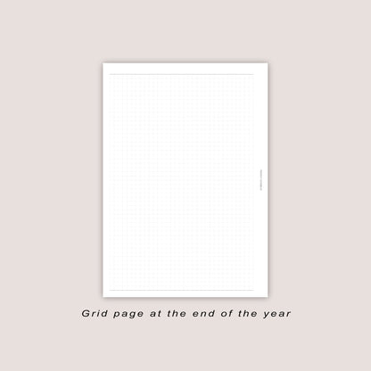 2026 DATED Monthly Planner Inserts | PRINTED