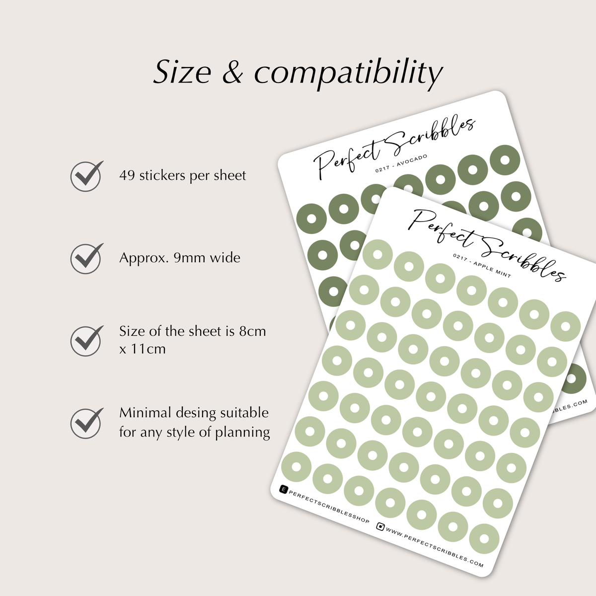 RING Highlight Planner Stickers | Minimal Journal