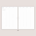 2026 DATED Vertical Weekly Planner Inserts | PRINTED