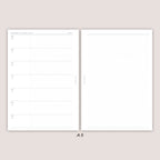 2026 DATED Horizontal Weekly Planner Inserts | PRINTED