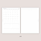 2026 DATED Monthly Planner Inserts | Month On ONE Page | PRINTED