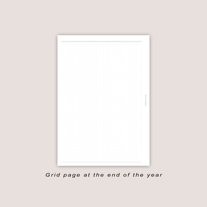 2026 DATED Monthly Planner Inserts | Month On ONE Page | PRINTED