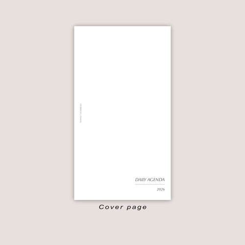 2026 DATED Daily Planner Inserts | PRINTED
