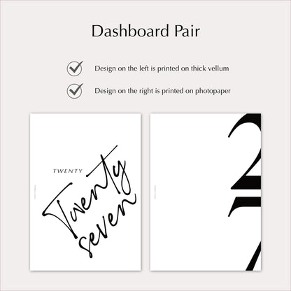 2027 Planner Insert Bundle | Yearly, Monthly & Weekly Ring Planner Refills