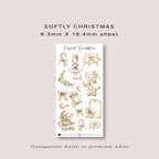 SOFTLY CHRISTMAS Planner Sticker Deco Collection