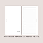 2026 Monthly Planner Inserts, SEPARABLE design: Several Sizes (PRINTED)