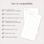 EXPENSE TRACKER Planner Inserts – Spending & Finance Log