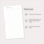 EXPENSE TRACKER Planner Inserts – Spending & Finance Log