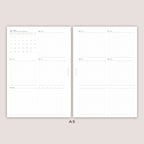 2026 DATED Weekly Planner Inserts | With tracker | PRINTED