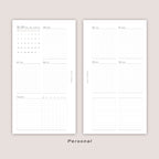 2026 DATED Weekly Planner Inserts | With tracker | PRINTED