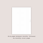 2026 DATED Weekly Planner Inserts | With tracker | PRINTED