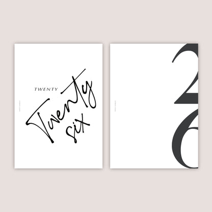 2026 DATED Insert Planner Bundle | PRINTED