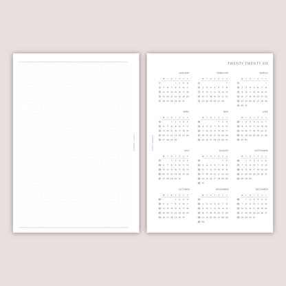 2026 DATED Insert Planner Bundle | PRINTED