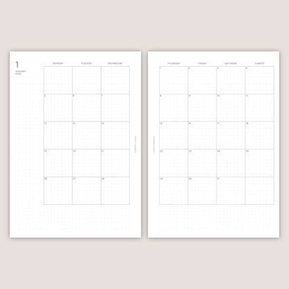 2026 DATED Insert Planner Bundle | PRINTED