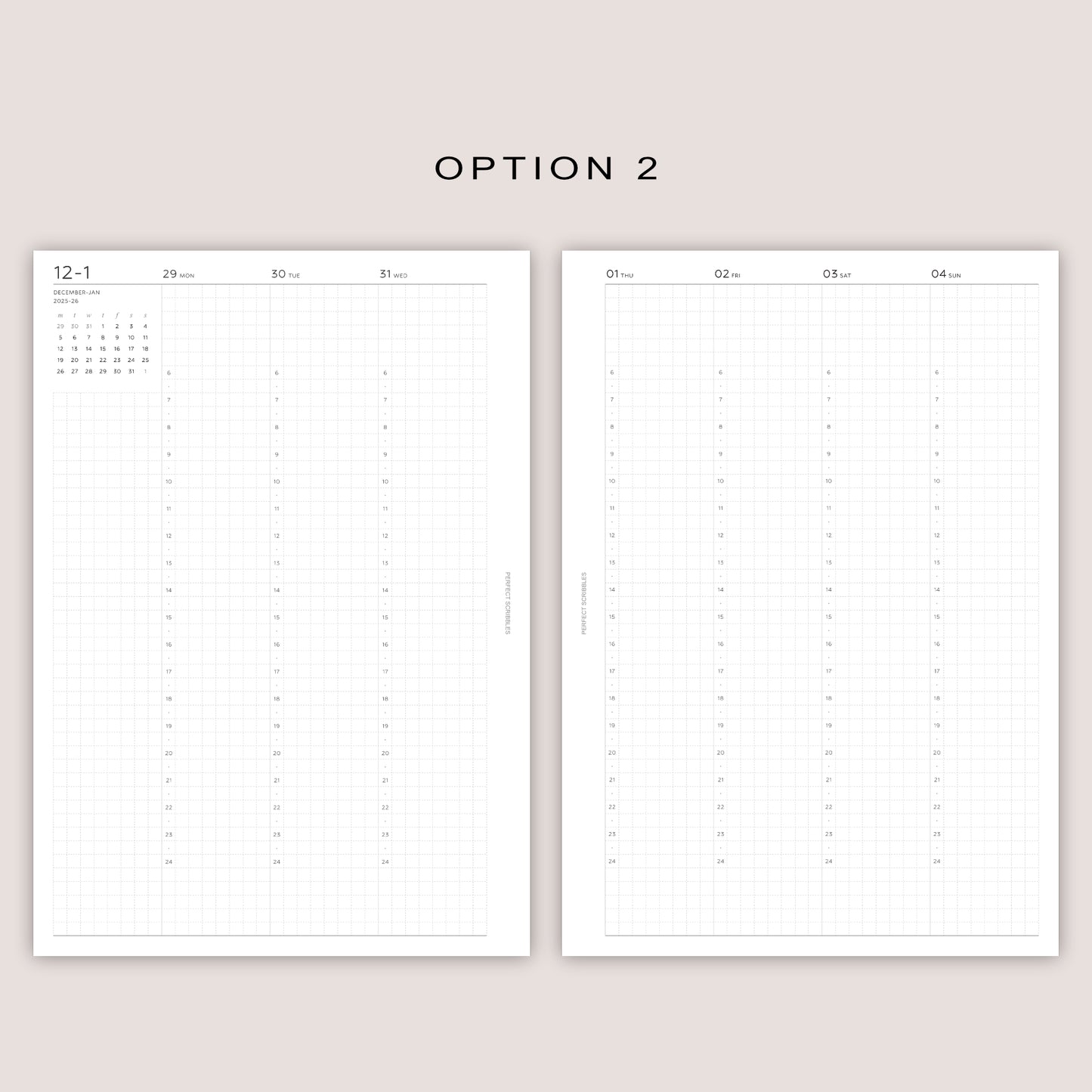 2026 DATED Insert Planner Bundle | PRINTED