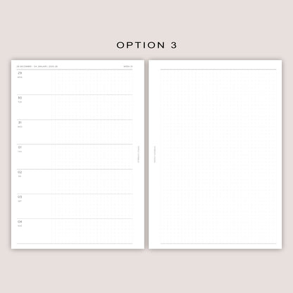 2026 DATED Insert Planner Bundle | PRINTED