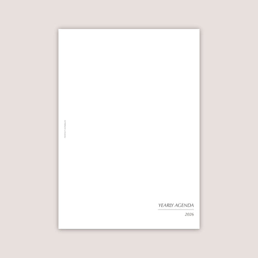 2026 DATED Yearly Overview and Quarterly Planner Inserts | PRINTED