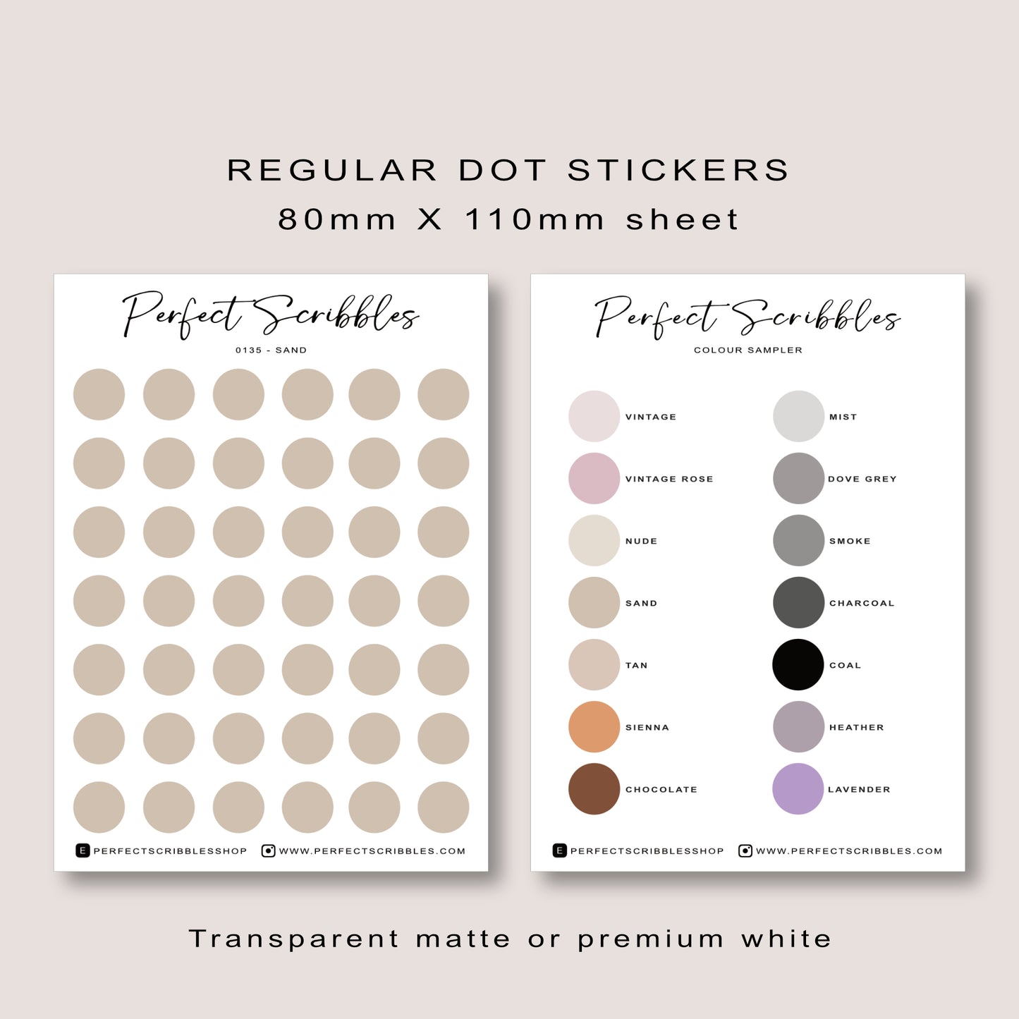 Regular Dot Stickers