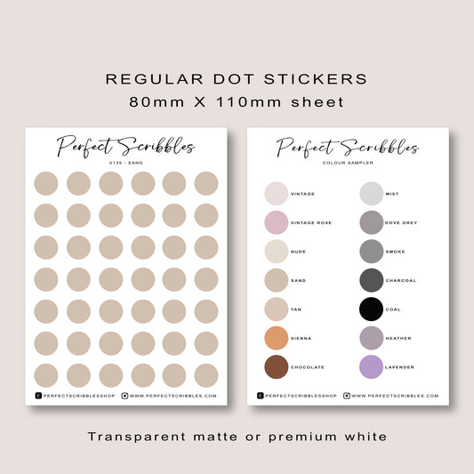 Regular Dot Stickers