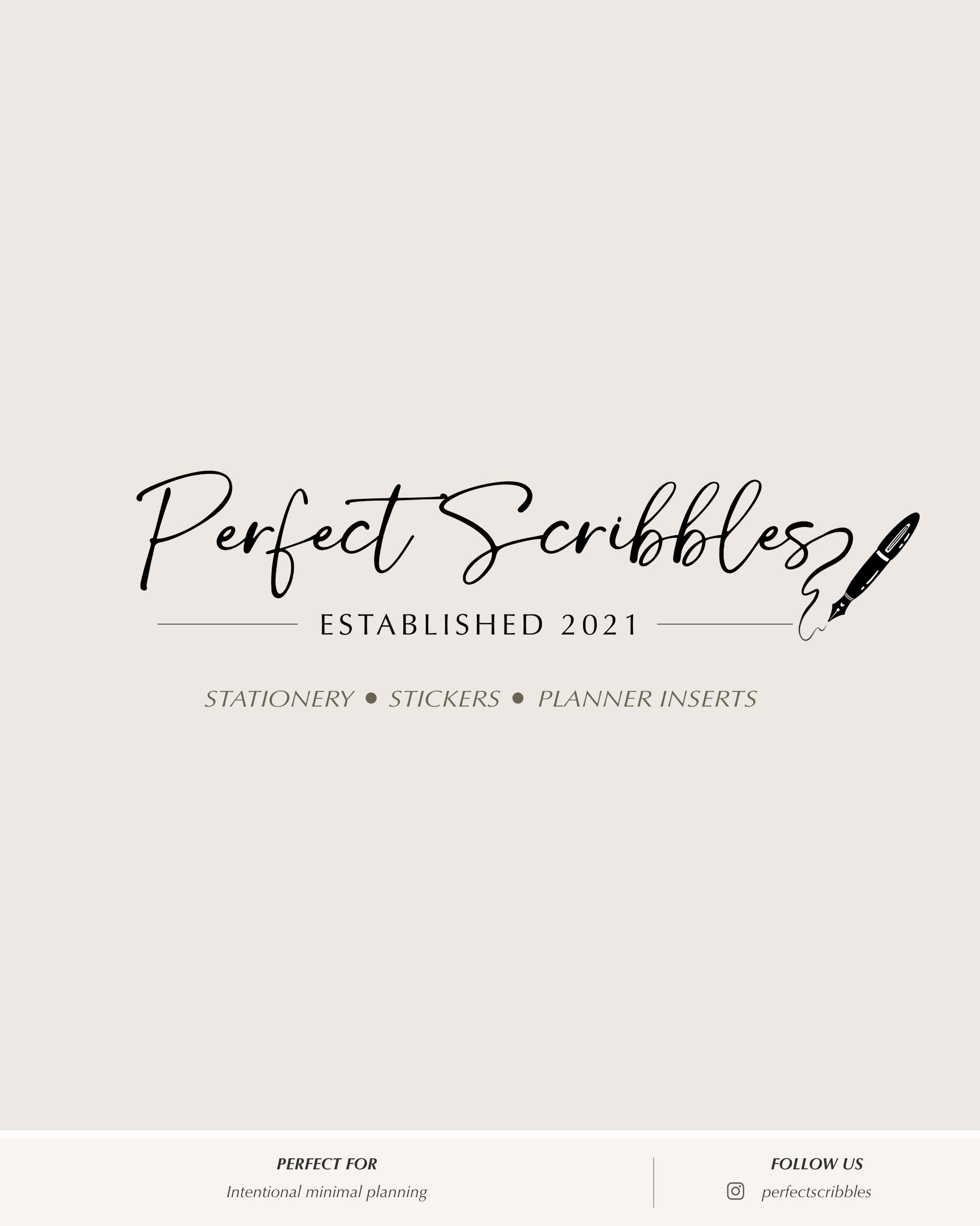 star rating planner stickers minimal grid planner