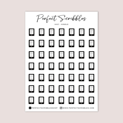 KINDLE Planning and Journaling Icon Stickers
