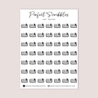 READING Planner Icon Stickers